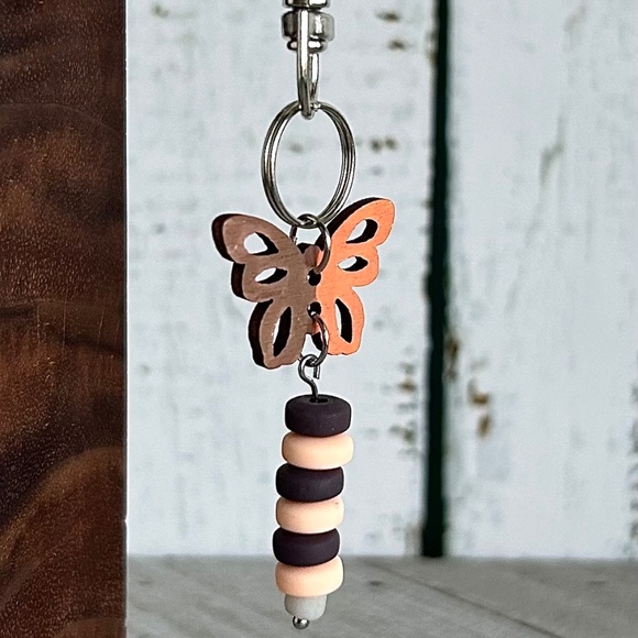 Keychain  | Handmade Keychain | Beaded Keychain - Picture 6 of 6